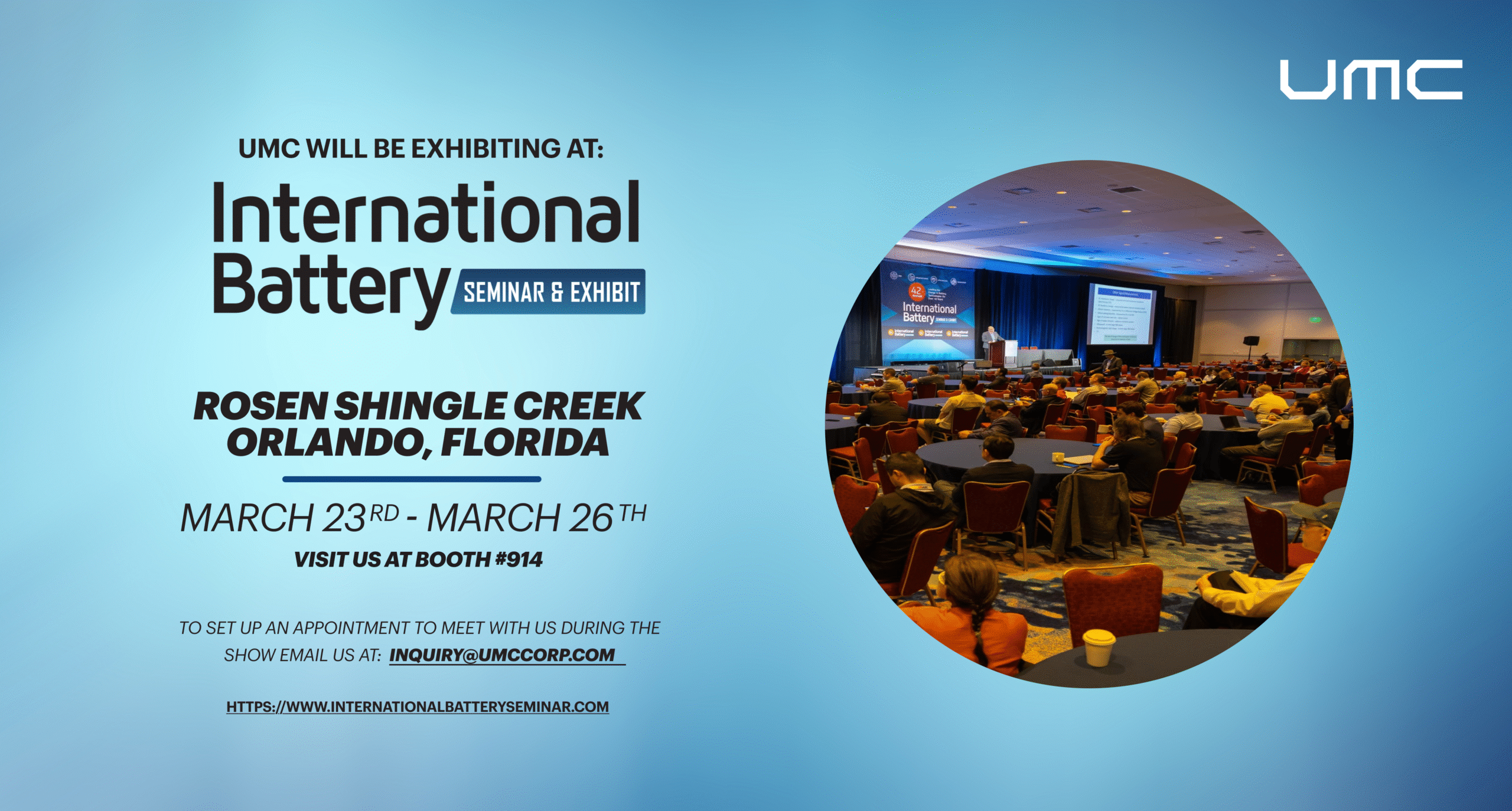 The International Battery Seminar & Exhibit 2026